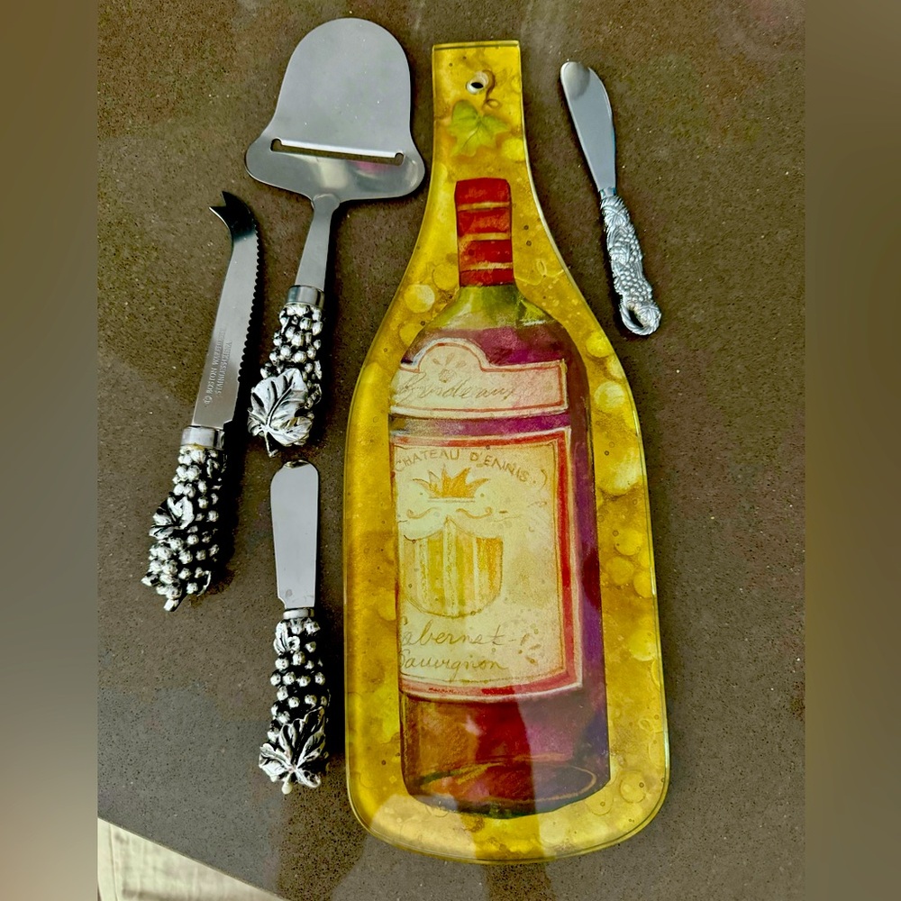 Charcuterie cutting set